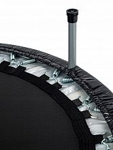 Trampolína 114 cm, pro vnitřní i venkovní použití - černá