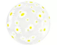 Dekorační bublina kopretiny 51 cm