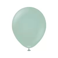 Dekorační retro balonek mentolově zelený 13 cm/5"