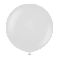 Dekorační retro balonek kouřově šedý 45 cm/18"
