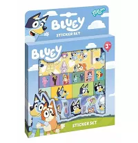 Dárková krabička samolepek Bluey
