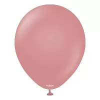 Dekorační retro balonek starorůžový 30 cm/12"