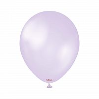 Dekorační perleťový balonek fialový 13 cm/5"