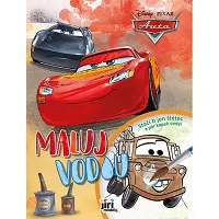 Maluj vodou - omalovánky Auta