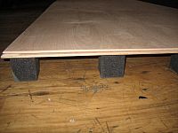 Díl pružné podlahy pro gymnastiku 125 x 200 cm