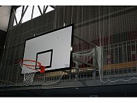 Basketbalová konstrukce pevná, interiér, vysazení do 1,8 m