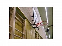 Basketbalová konstrukce pevná, interiér, cvičná, vysazení 0,3 m