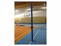 Volejbalové sloupky-cvičné (KOMAXIT) - interiér, prům.60 mm + pouzdra a víčka