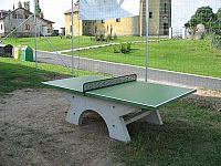 Betonový stůl na stolní tenis, betonové nohy, bez síťky