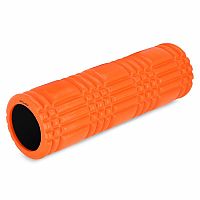 Spokey MIXROLL SINGLE Masážní fitness válec, 45 cm, oranžový