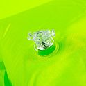 Spokey SAVORY PILLOW Samonafukovací karimatka s polštářkem, 186 x 50 x 2,5 cm, R-Value 3.6, zelená
