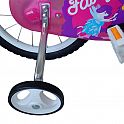 Dětské kolo Dino bikes FAIRY Bílo-růžový potisk 16"