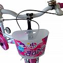 Dětské kolo Dino bikes FAIRY Bílo-růžový potisk 16"