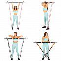 Sada osy na Body Pump a odporových gum HMS GBP01+GU-SET