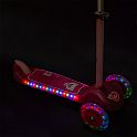 Dětská koloběžka NILS Fun HLB001 LED růžová