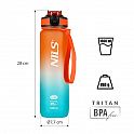 Tritanová láhev na pití NILS Camp NCD68 1000 ml oranžovo-modrá