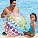 Nafukovací plážový míč Intex 59065 barevný 107 cm