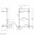 Skládací Power Rack MARBO MS-U114 2.0 na zeď