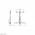 Skládací Power Rack MARBO MS-U114 2.0 na zeď