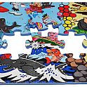 Pěnové puzzle Zvířátka cestují - PN240P