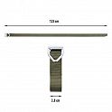 Taktický opasek NILS Camp NC1728 zelený 125 cm