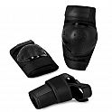 Spokey SHIELD PRO 3dílná sada chráničů pro dospělé, černé, vel. XS-XL