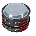 Acra C22 camping set nádobí alluminium pro 3-4 osoby