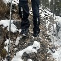 ACRA LTH2/2 Turistický návlek komfortní černo oranžový - 1 pár