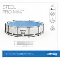 Bazén BESTWAY STEEL PRO MAX 366x76 cm + příslušenství 56416