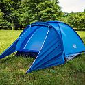Stan monodome pro 3 osoby s předsíňkou modrý ST05-MO