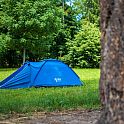 Stan monodome pro 3 osoby s předsíňkou modrý ST05-MO