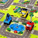 Dětská pěnová puzzle podložka NILS Fun MD02