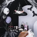 Dekorace závěsná Halloween netopýři 3 ks