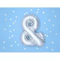 Foliový symbol And stříbrný 35 cm