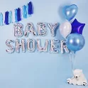 Foliové písmeno A stříbrné 35 cm