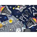 Papírové talíře Space 30 cm - 6 ks