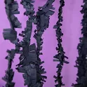 Halloweenská závěsná dekorace pavouk 75 cm