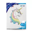 Fóliový balónek - Pastelová hlava jednorožce 99 cm