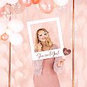 Sada pro fotokoutek - Rosegold svatba