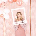 Sada pro fotokoutek - Rosegold svatba