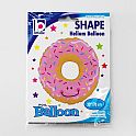 Fóliový balónek Donut s úsměvem 76cm