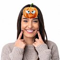 Papírové čelenky na gumičce - Trick or treat 4 ks
