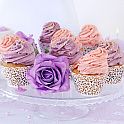 Košíček na cupcake 5.5 x 8.5cm, bílý 10ks