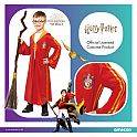 Dětský kostým Harry Potter - Famfrpálový plášť - Nebelvír