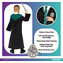 Dětský kostým Zmijozelský plášť- Harry Potter