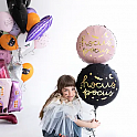 Foliový balonek Halloween - Hocus Pocus - růžový 43 cm