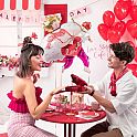 Party nápis Valentines Day - 150 x 30 cm