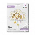 Fóliový balónek Mráček Hello Baby 71cm