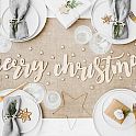 Dřevěný banner "Merry Christmas"