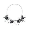 Set halloweenských šperků - pavouci